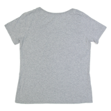 NIKE Womens T-Shirt Grey L