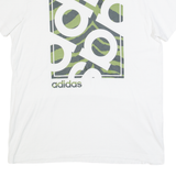 ADIDAS Mens T-Shirt White M