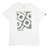 ADIDAS Mens T-Shirt White M