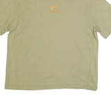 NIKE Womens T-Shirt Green XS