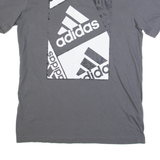 ADIDAS Mens T-Shirt Grey M