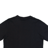 ELLESSE Cropped Womens T-Shirt Black UK 10