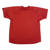 NIKE Mens T-Shirt Orange XL