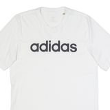 ADIDAS Mens T-Shirt White M