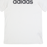 ADIDAS Mens T-Shirt White M