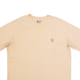 CARHARTT Loose Fit Mens T-Shirt Pink XL