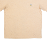 CARHARTT Loose Fit Mens T-Shirt Pink XL