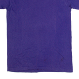 LEE Mens T-Shirt Purple 90s S