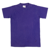 LEE Mens T-Shirt Purple 90s S