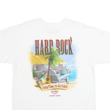 HARD ROCK CAFE Punta Cana Mens T-Shirt White USA L