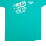 SCREEN STARS BEST Summer Teen Volunteer Mens T-Shirt Green 90s USA L