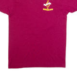 FRUIT OF THE LOOM Trinity Lutheran Marching Band Mens T-Shirt Maroon 90s USA M