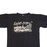 Saint-tropez Womens T-Shirt Black 90s XL
