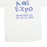 TEDMAN Ami Expo Santa Clara Womens T-Shirt White 90s USA L