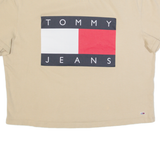 TOMMY JEANS Cropped Womens T-Shirt Beige M
