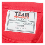 TEAM EDITION APPAREL Louisville Cardinals Mens Sweatshirt Red 90s USA L