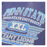 WITH AN ATTITUDE Penn State University Mens Sweatshirt Blue 90s USA L