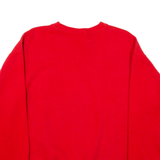 STARTER Atlanta Hawks Mens Sweatshirt Red USA L