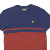 LYLE & SCOTT Mens T-Shirt Maroon L