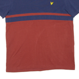 LYLE & SCOTT Mens T-Shirt Maroon L