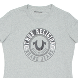 TRUE RELIGION Womens T-Shirt Grey XL