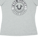 TRUE RELIGION Womens T-Shirt Grey XL