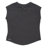 REEBOK Womens T-Shirt Black L