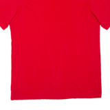 ADIDAS Womens T-Shirt Red L