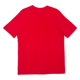 ADIDAS Womens T-Shirt Red L