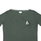 TED BAKER Womens T-Shirt Green UK 14