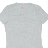ADIDAS Womens T-Shirt Grey S