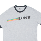 LEVI'S Womens T-Shirt Grey XL
