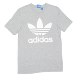ADIDAS Mens T-Shirt Grey S