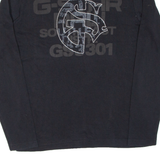 G-STAR Mens T-Shirt Black Long Sleeve M