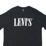 LEVI'S Womens T-Shirt Black L