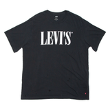 LEVI'S Womens T-Shirt Black L