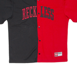 FSBN Reckless Mens T-Shirt Red USA V-Neck L