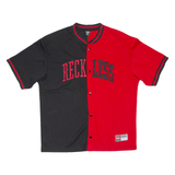 FSBN Reckless Mens T-Shirt Red USA V-Neck L