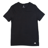 ADIDAS Mens T-Shirt Black S