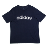 ADIDAS Mens T-Shirt Blue L