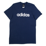 ADIDAS Mens T-Shirt Blue S