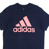 ADIDAS Mens T-Shirt Blue L
