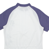 CRANE SPORTS Cycling Womens Jersey White 1/2 Zip UK 14
