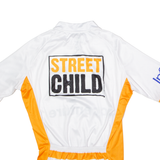 SELEKT Cycling Mens Jersey White 1/4 Zip L