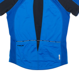 PEARL IZUMI Cycling Womens Jersey Blue 1/2 Zip L