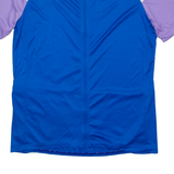 CRANE Full Zip Cycling Mens Jersey Blue XL