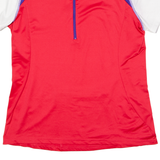 CRANE Cycling Mens Jersey Red 1/2 Zip XL