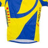 GIORDANA Cycling Mens Jersey Yellow 1/4 Zip M