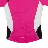 CULT Cycling Womens Jersey Pink 1/4 Zip UK 12