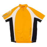 K-TEC BIKE Cycling Mens Jersey Orange 1/4 Zip XL